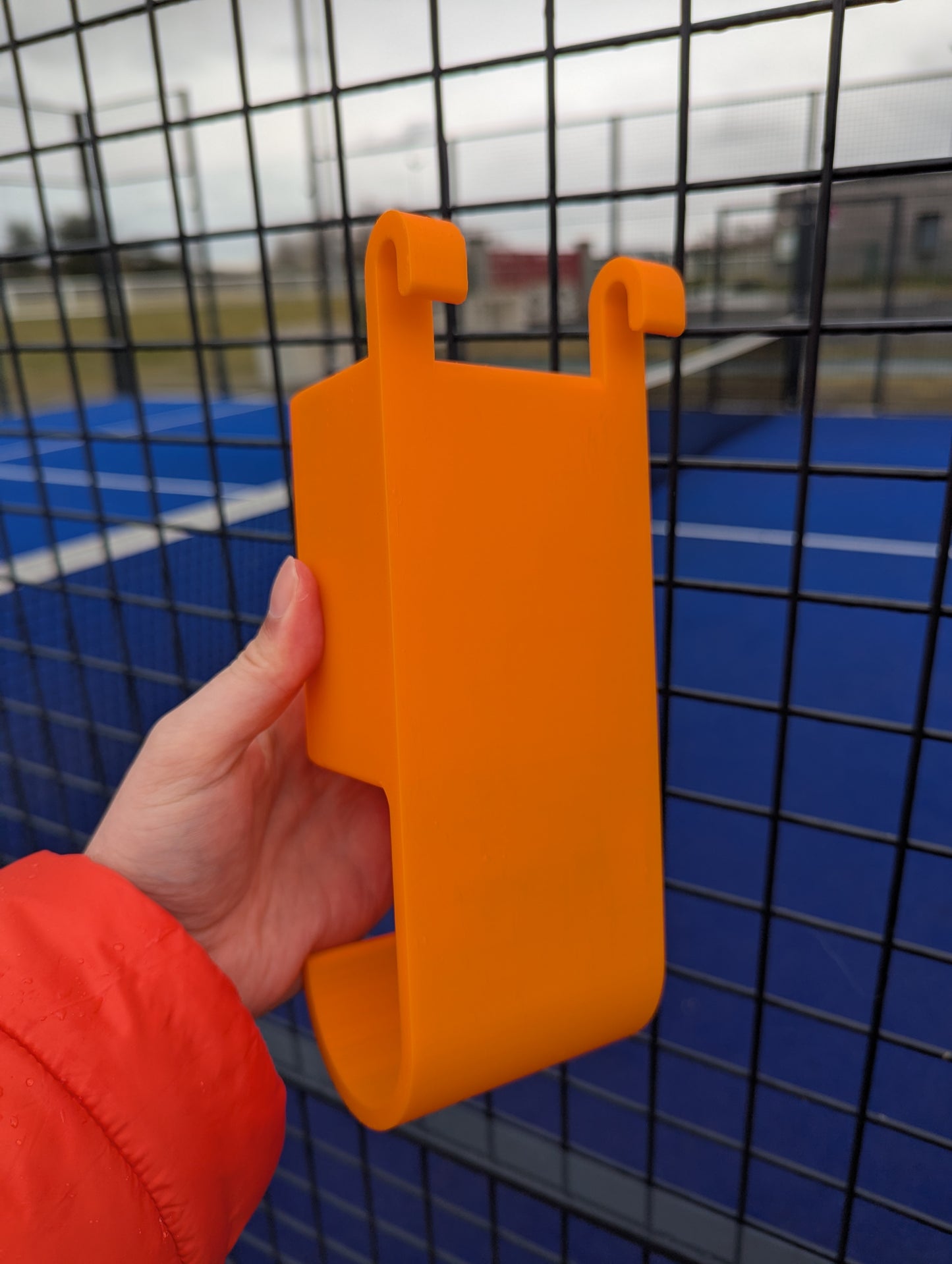 Bottle & Towel Holder for Padel | Customizable Model