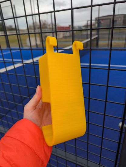 Support Gourde & Serviette Padel | Modèle Personnalisable