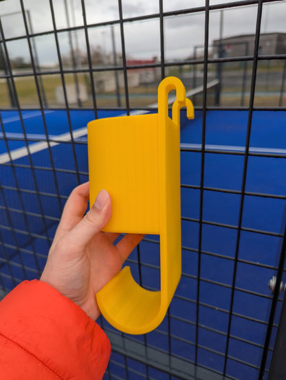 Support Gourde & Serviette Padel | Modèle Personnalisable
