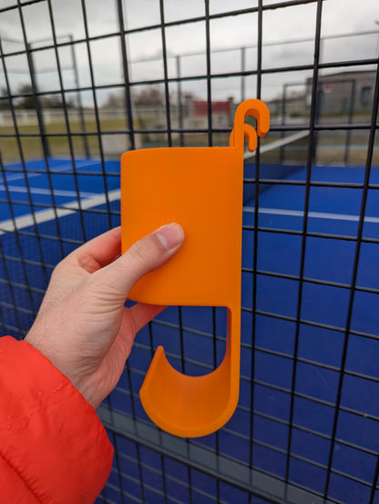 Support Gourde & Serviette Padel | Modèle Personnalisable