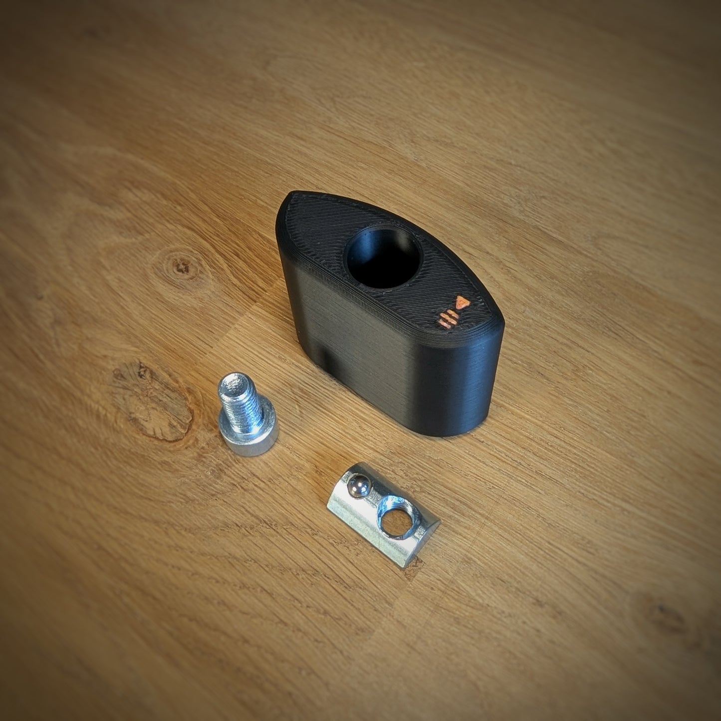 Headphone Holder for Simracing Cockpit and Aluminum Profile Chassis