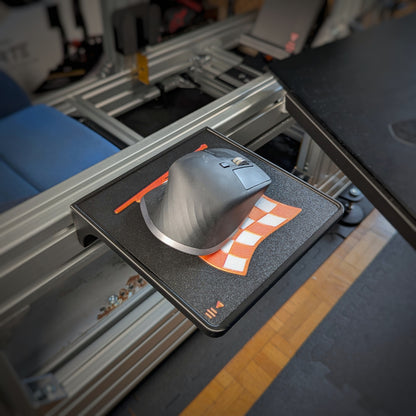 Supporto Mouse per Cockpit Simracing in Profilo di Alluminio