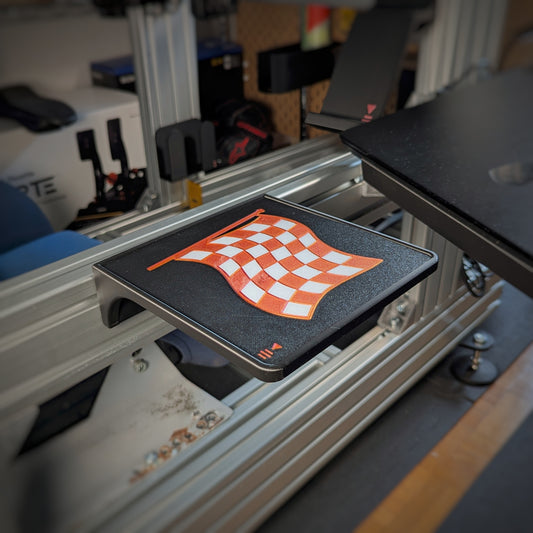 Muisplateau voor Simracing Cockpit in Aluminium Profiel