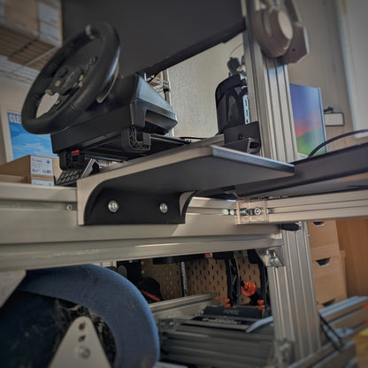 Supporto Mouse per Cockpit Simracing in Profilo di Alluminio