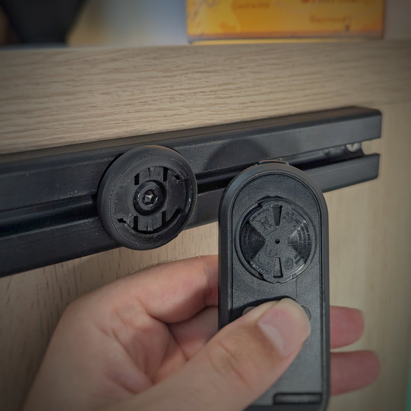 Modulaire fietsopbergset – Wandrail + 3 houders