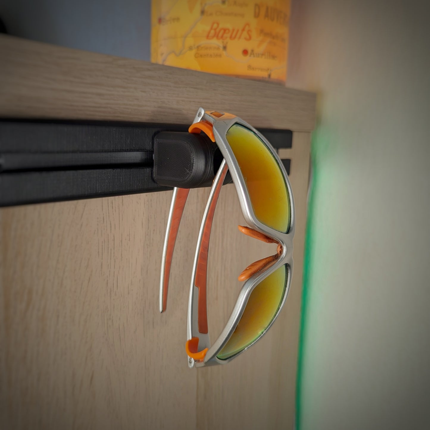 Modulaire fietsopbergset – Wandrail + 3 houders