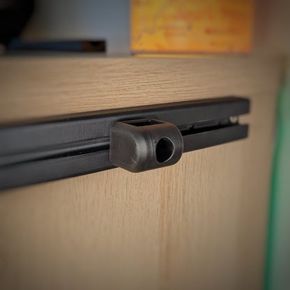 Modulaire fietsopbergset – Wandrail + 3 houders