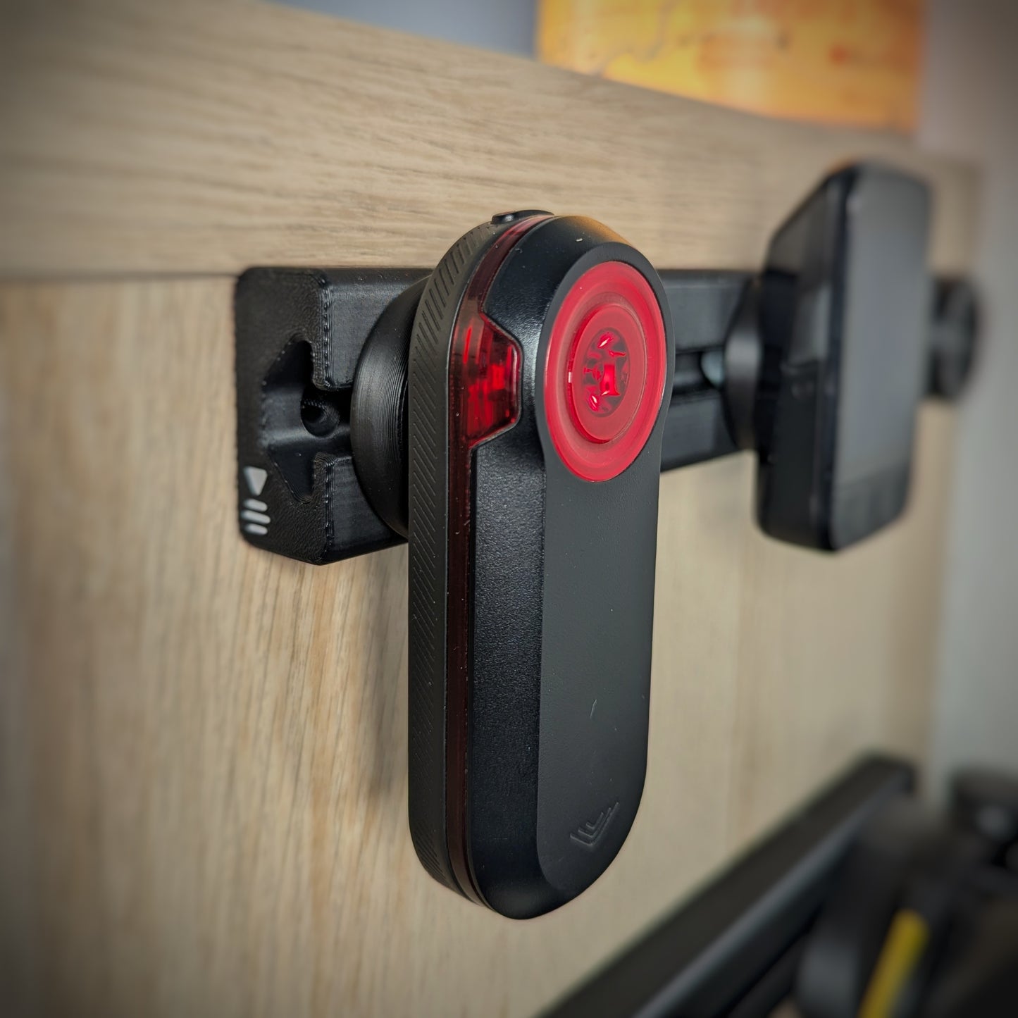 Support de rangement Garmin – compteur de vélo, radar Varia et lampe vélo