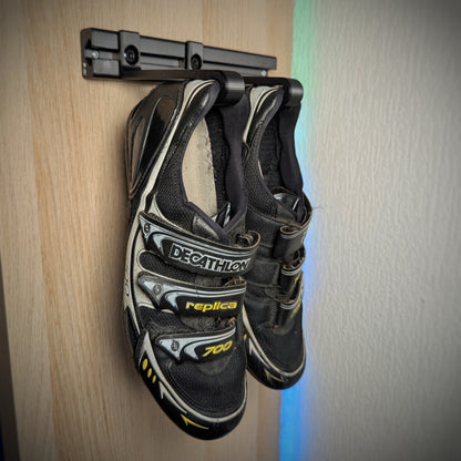 Aufbewahrungshalter für Fahrradschuhe – Modulare Befestigung