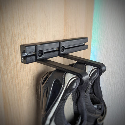 Aufbewahrungshalter für Fahrradschuhe – Modulare Befestigung