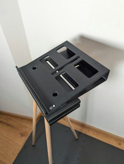 Support ordinateur pour home trainer