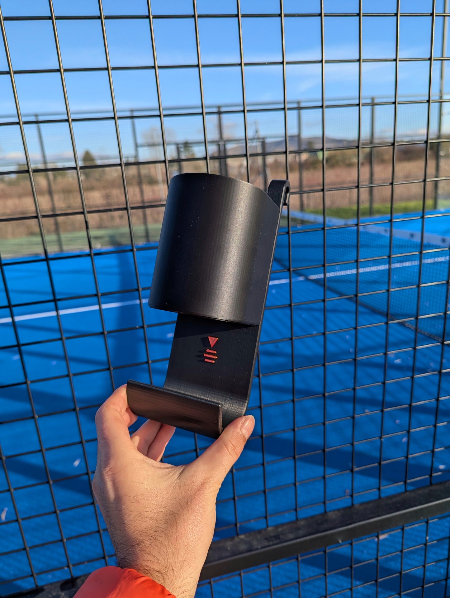 Support Gourde & Serviette pour Padel