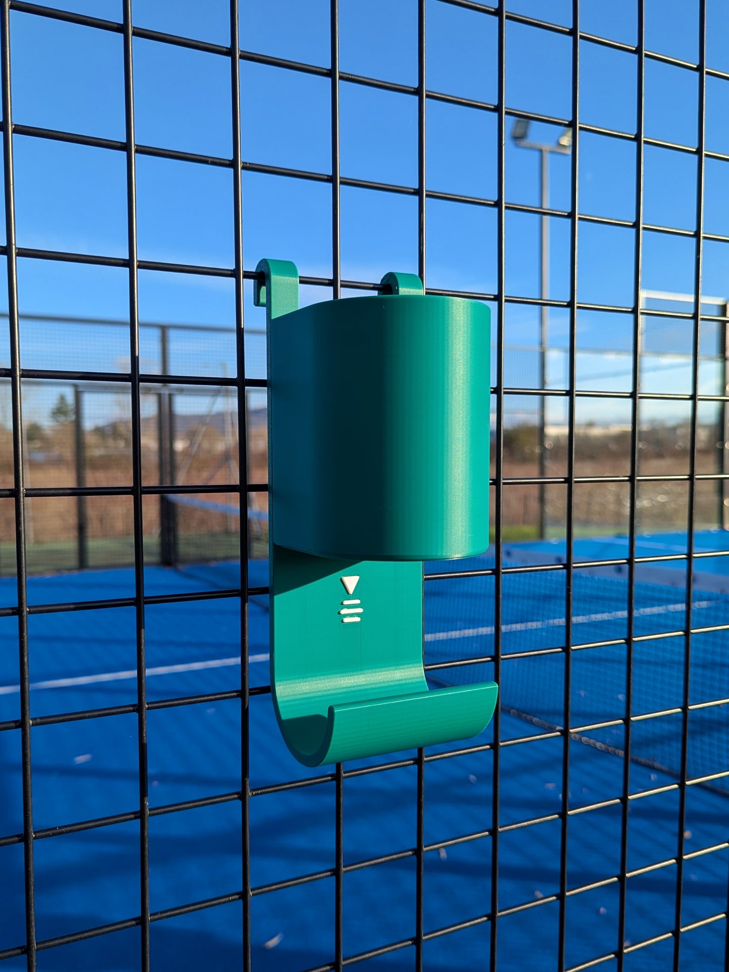 Support Gourde & Serviette pour Padel