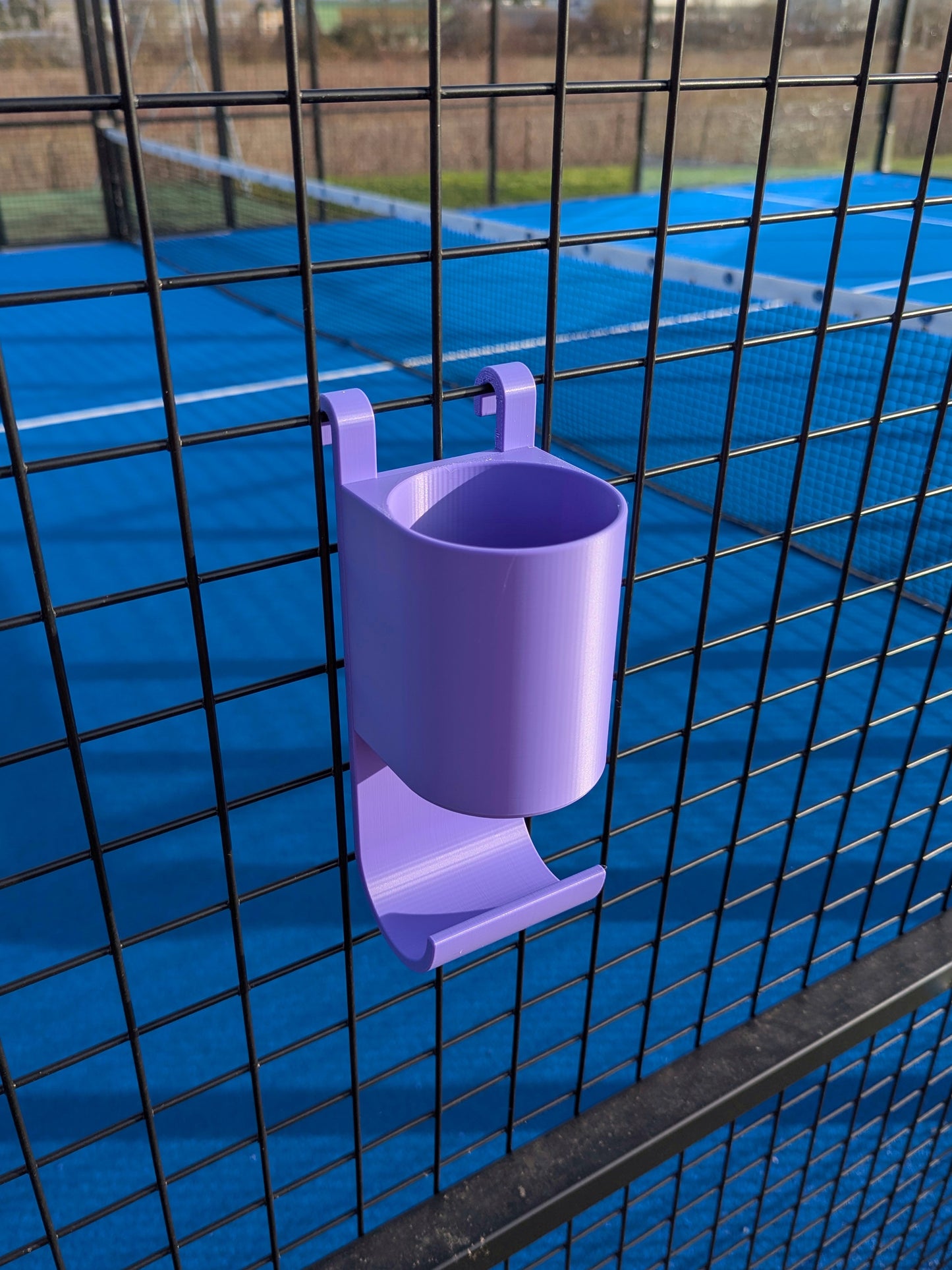 Support Gourde & Serviette pour Padel