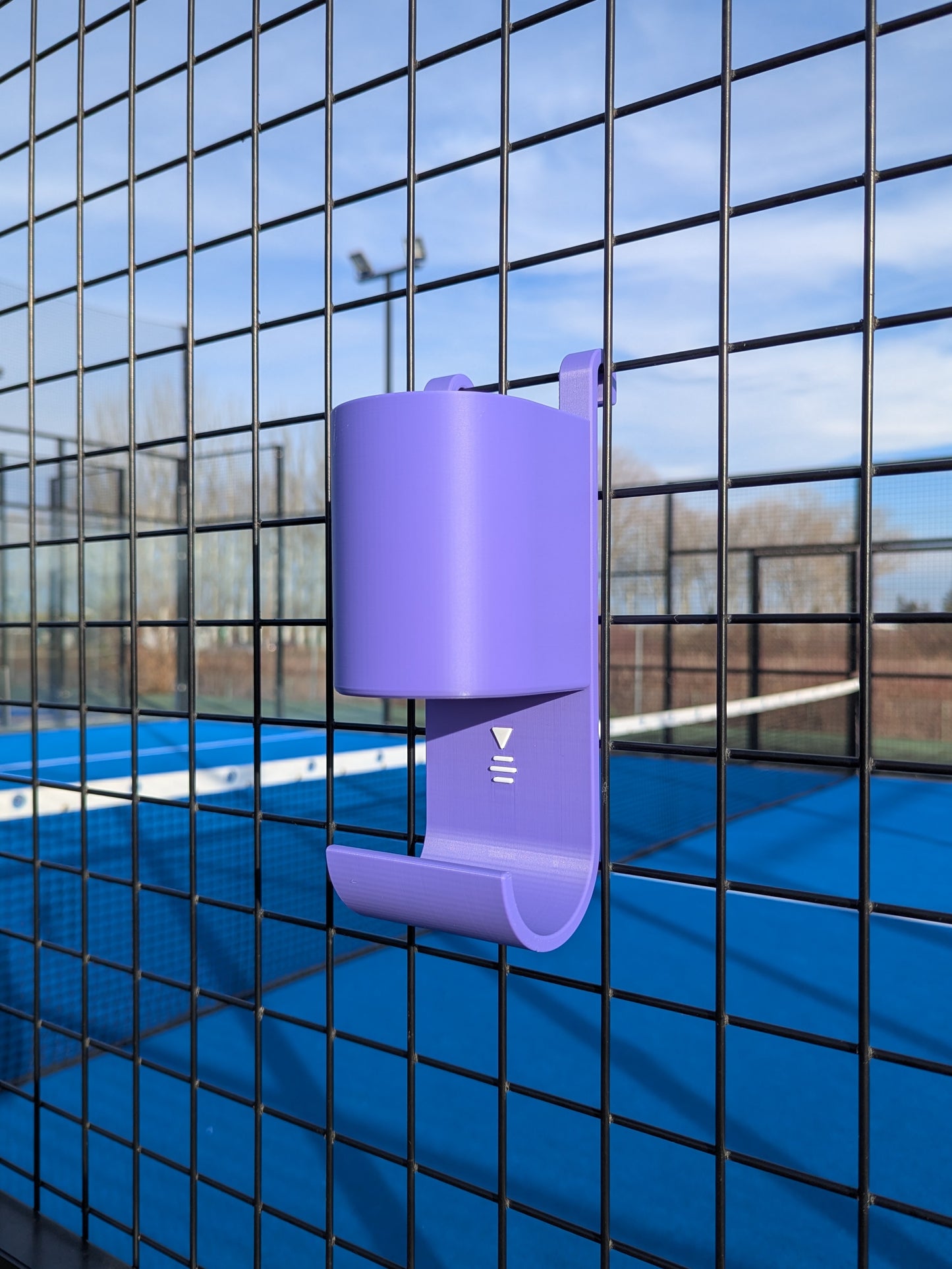 Support Gourde & Serviette pour Padel