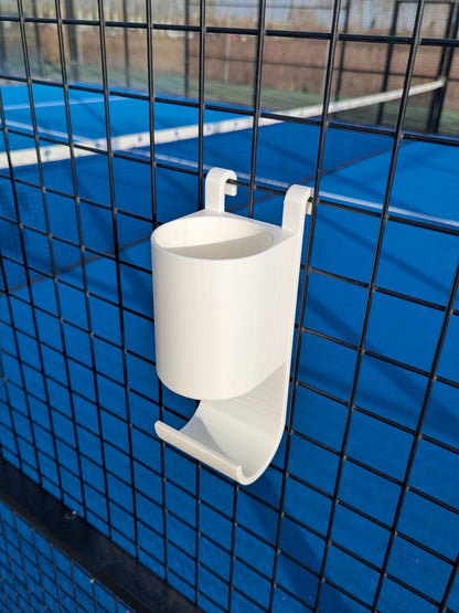 Support Gourde & Serviette pour Padel